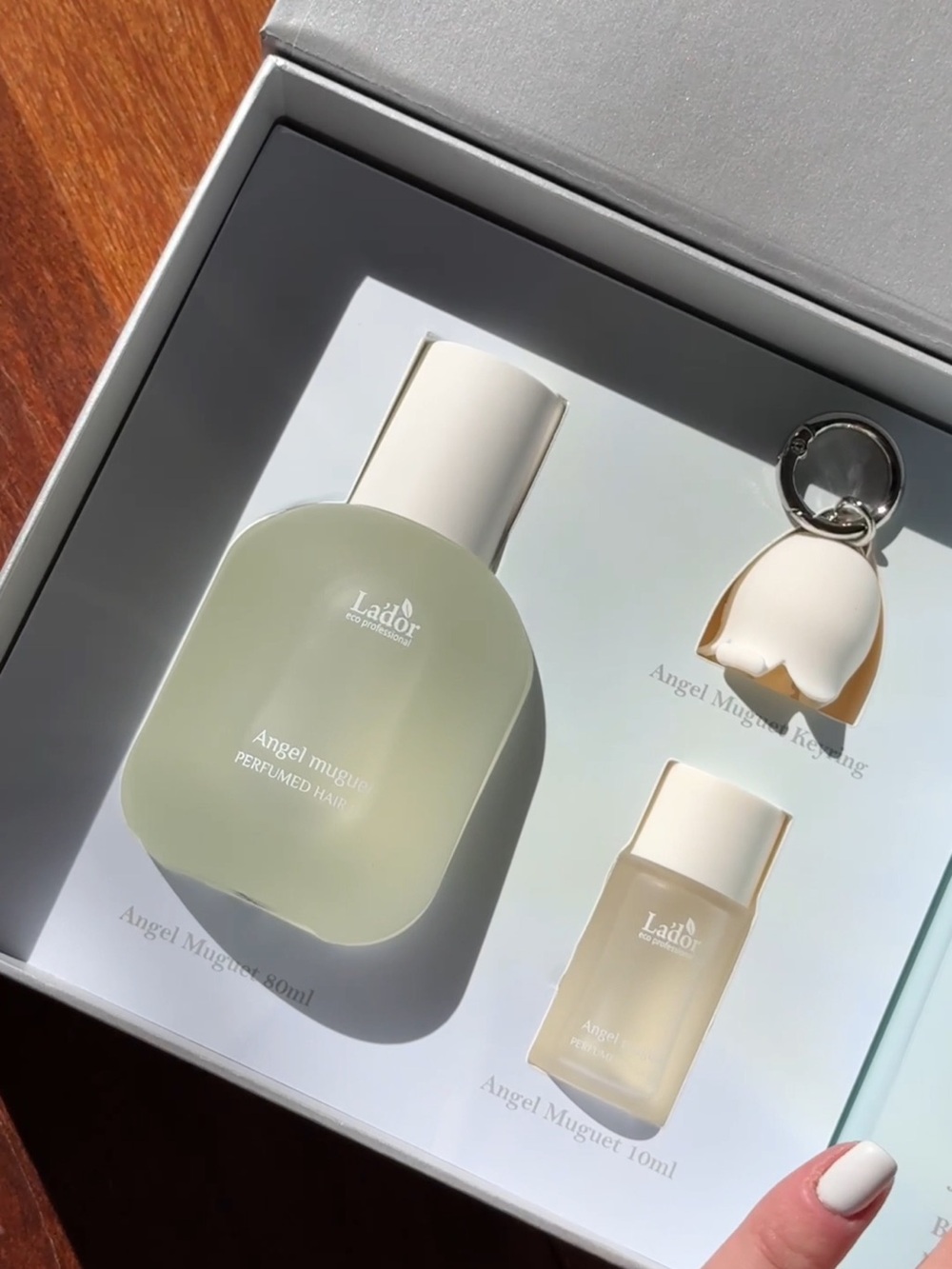 NEW LADOR 80ml Angel muguet hair oil Fragrance Set PR gift - Picture 2 of 4